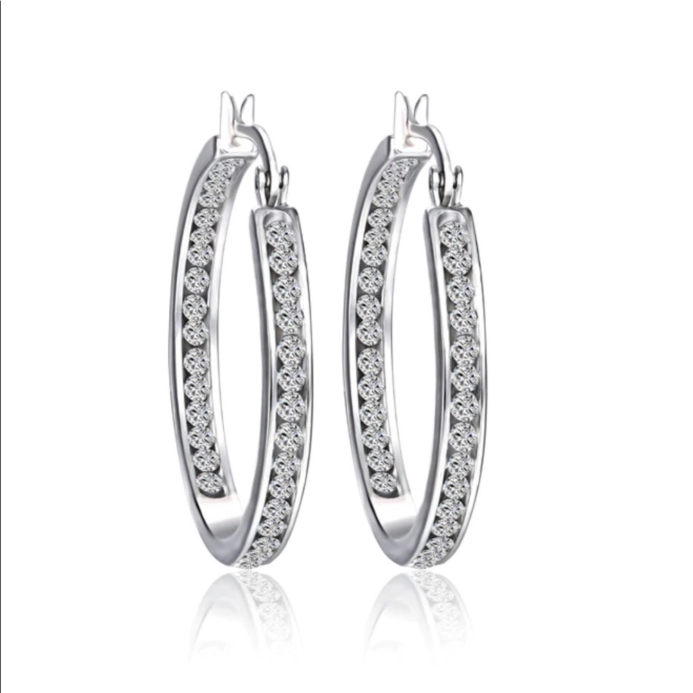 Inside Outside Hoop Earrings